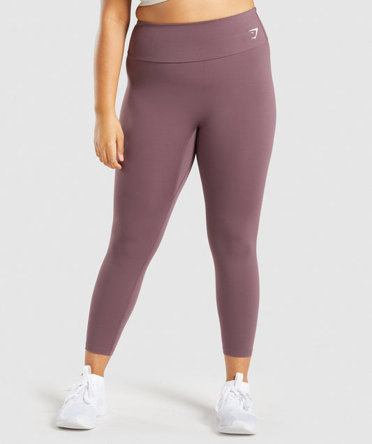 Gymshark Training 7/8 Leggings - Brown