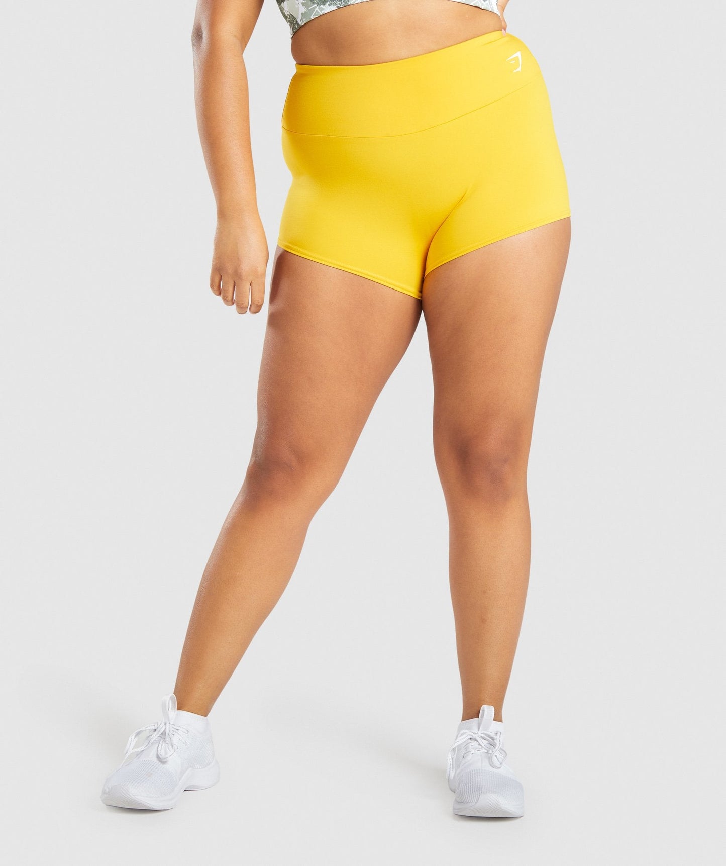 Gymshark Training Short Length Shorts - Yellow