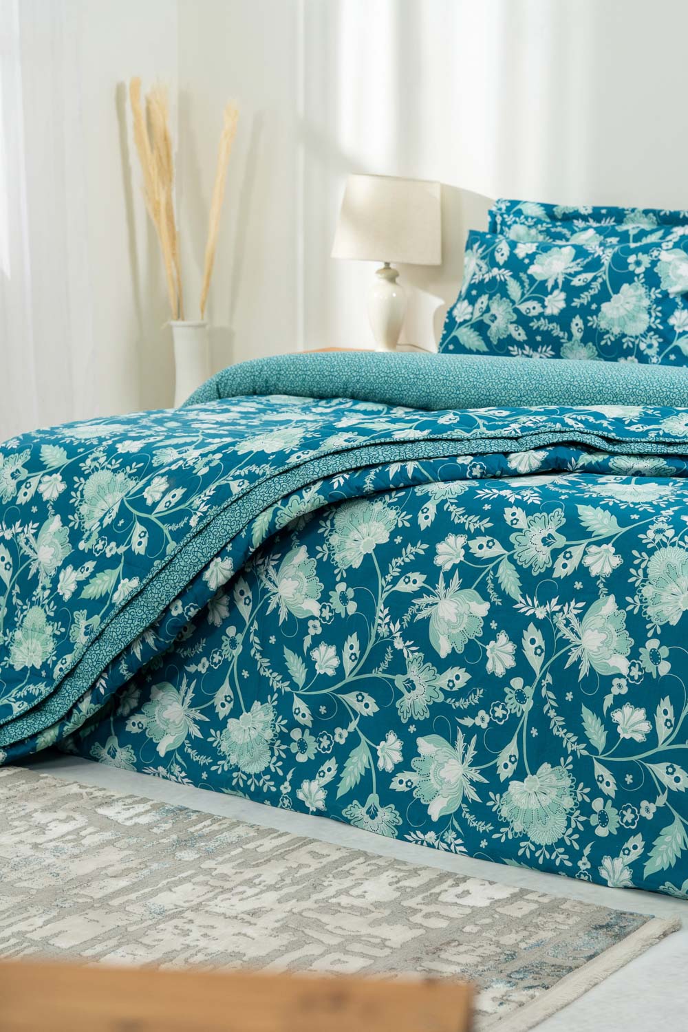 Teal Classic - Bed Spread