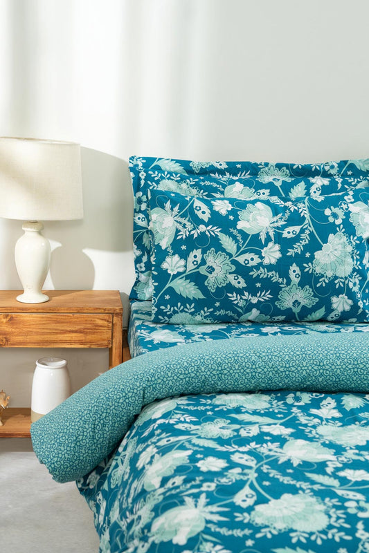 Teal Classic - Quilt Cover