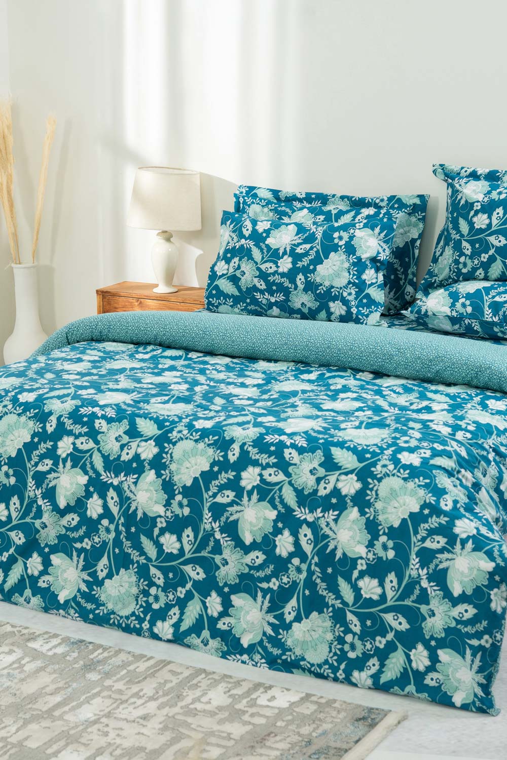 Teal Classic - Quilt Cover