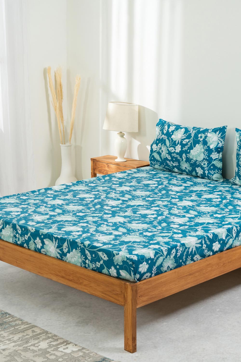 Teal Classic - Bed Sheet