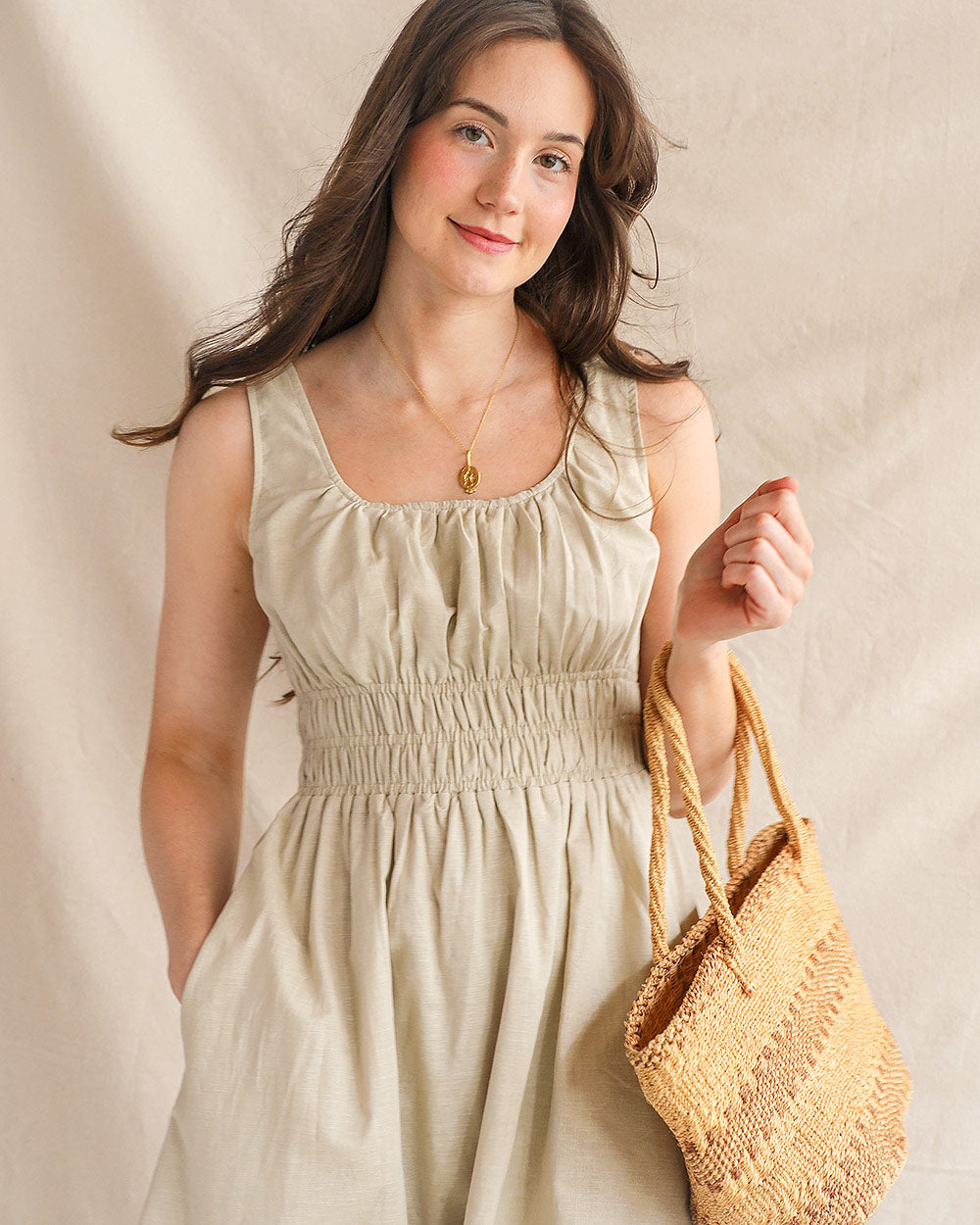 Tried &amp; True Kleid - Beige