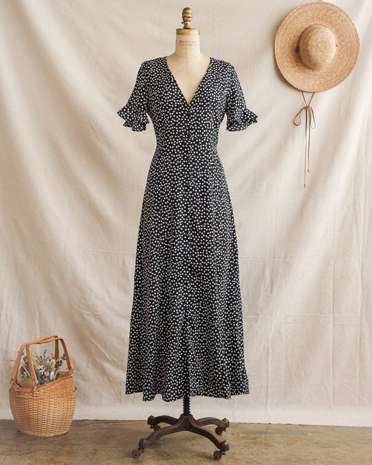 Kleid mit Gänseblümchenmuster