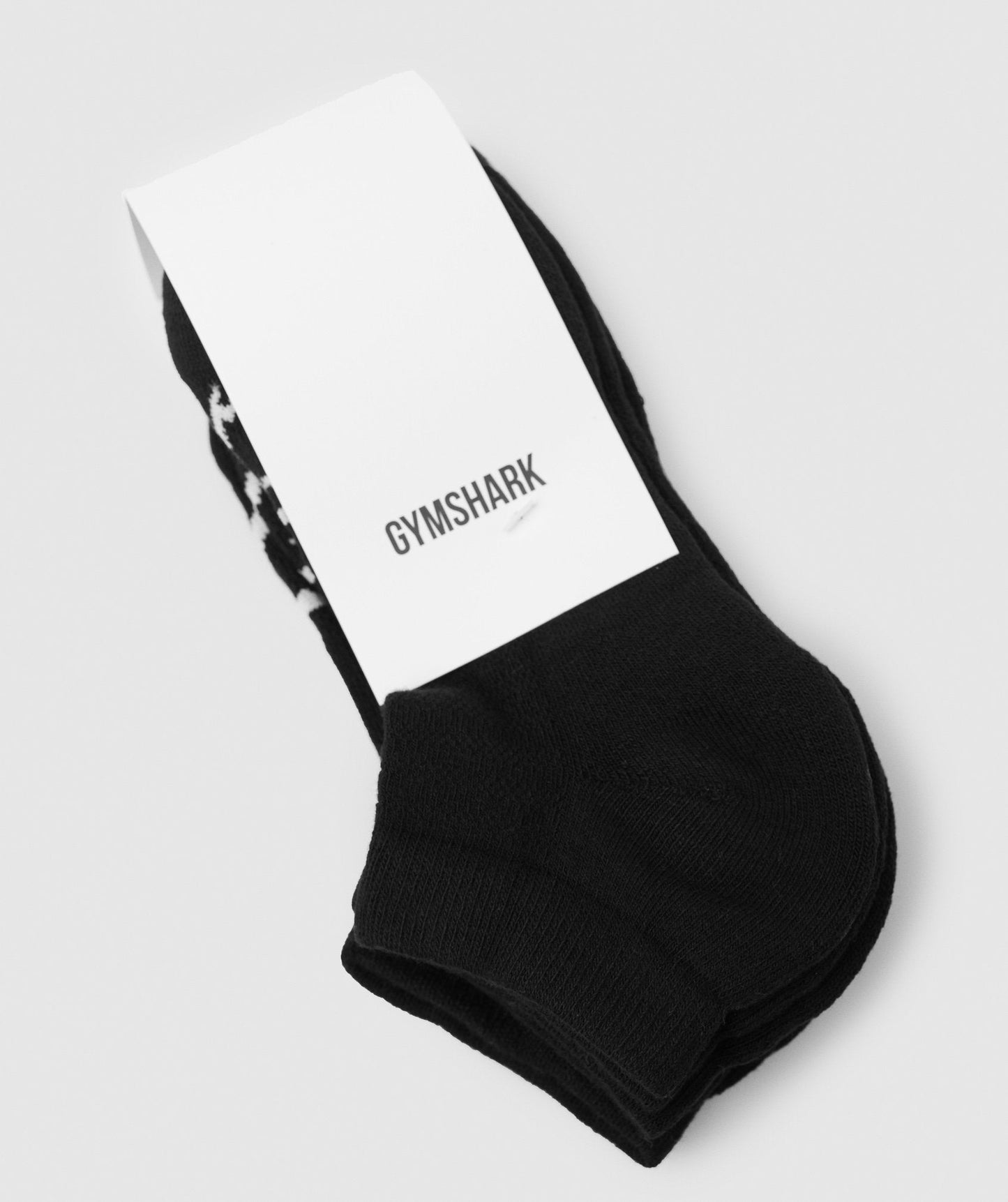 Gymshark -Knöchelsocken 3pk - schwarz