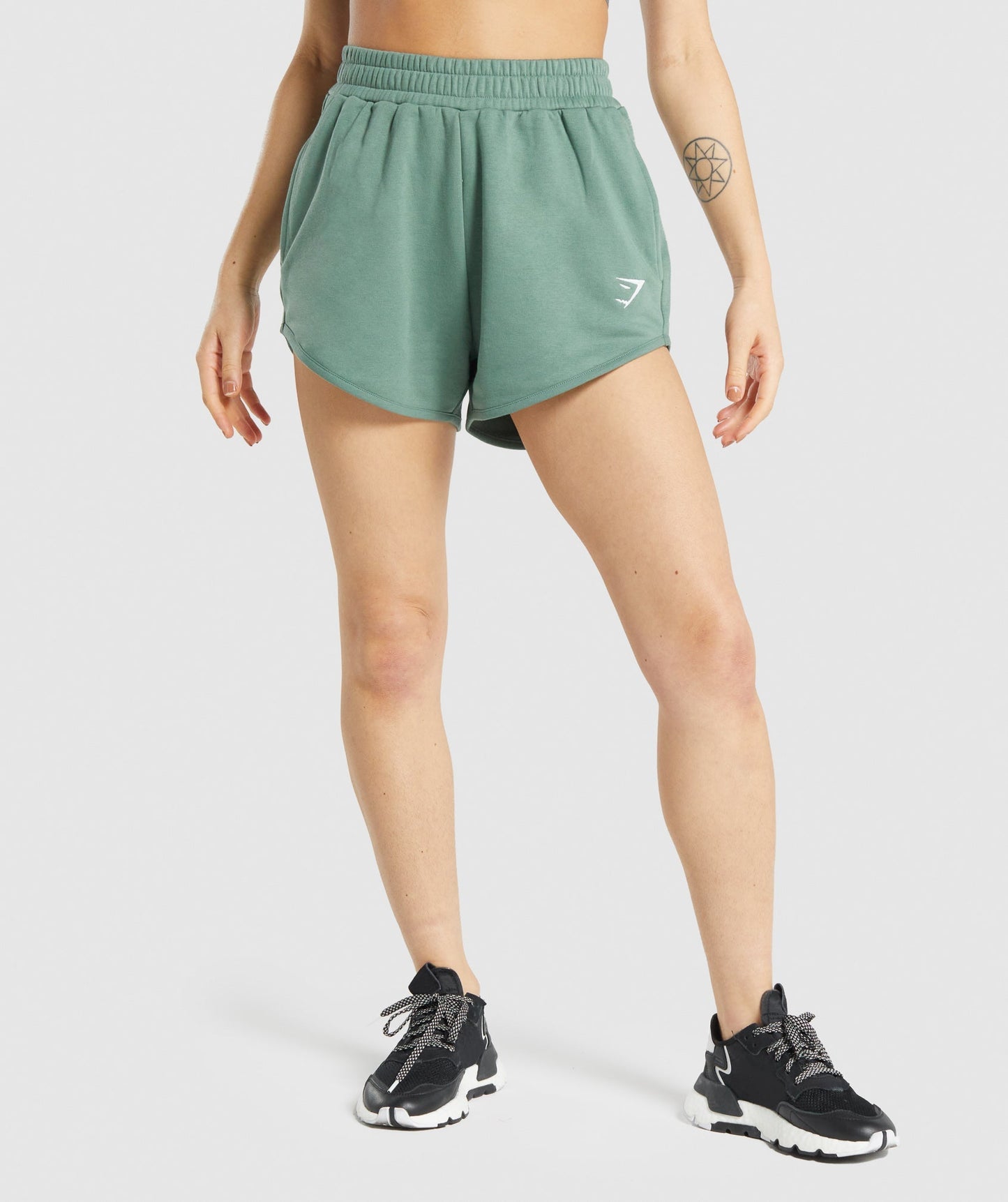 Gymshark Training Schweißshorts - Grün