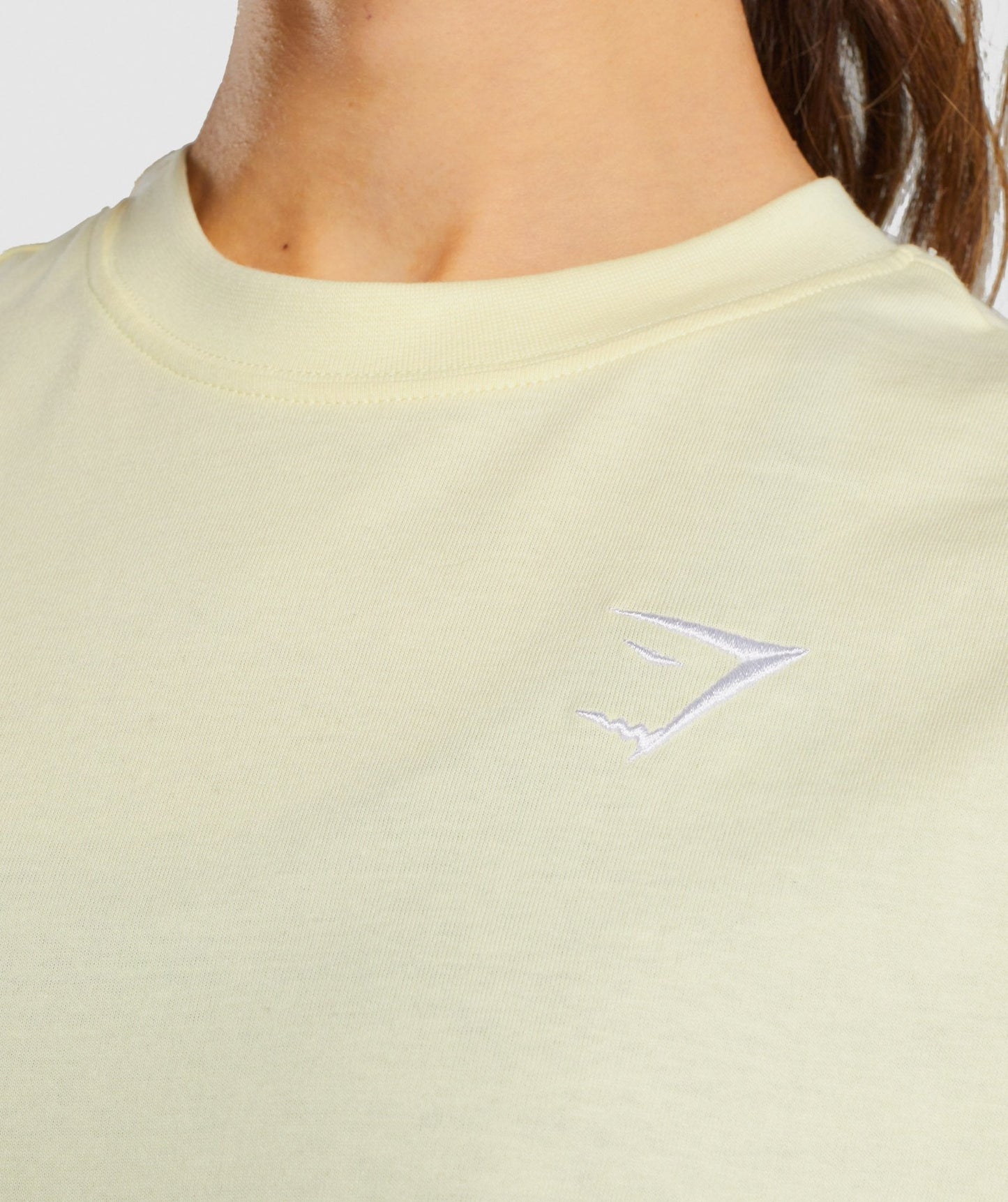 Gymsharke Training übergroßes T -Shirt - hellgelb