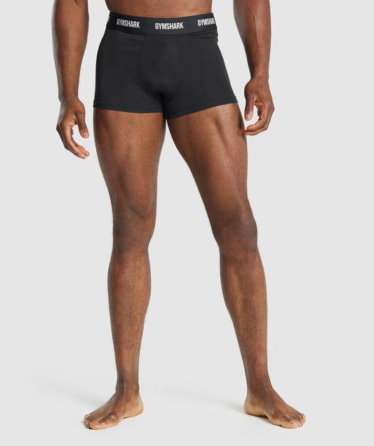 Gymshark Trunk 2pk - Schwarz