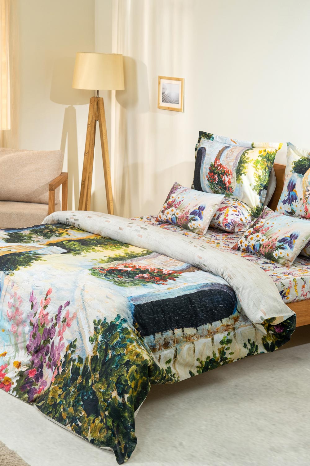 Tuscan Streets - Quilt Cover