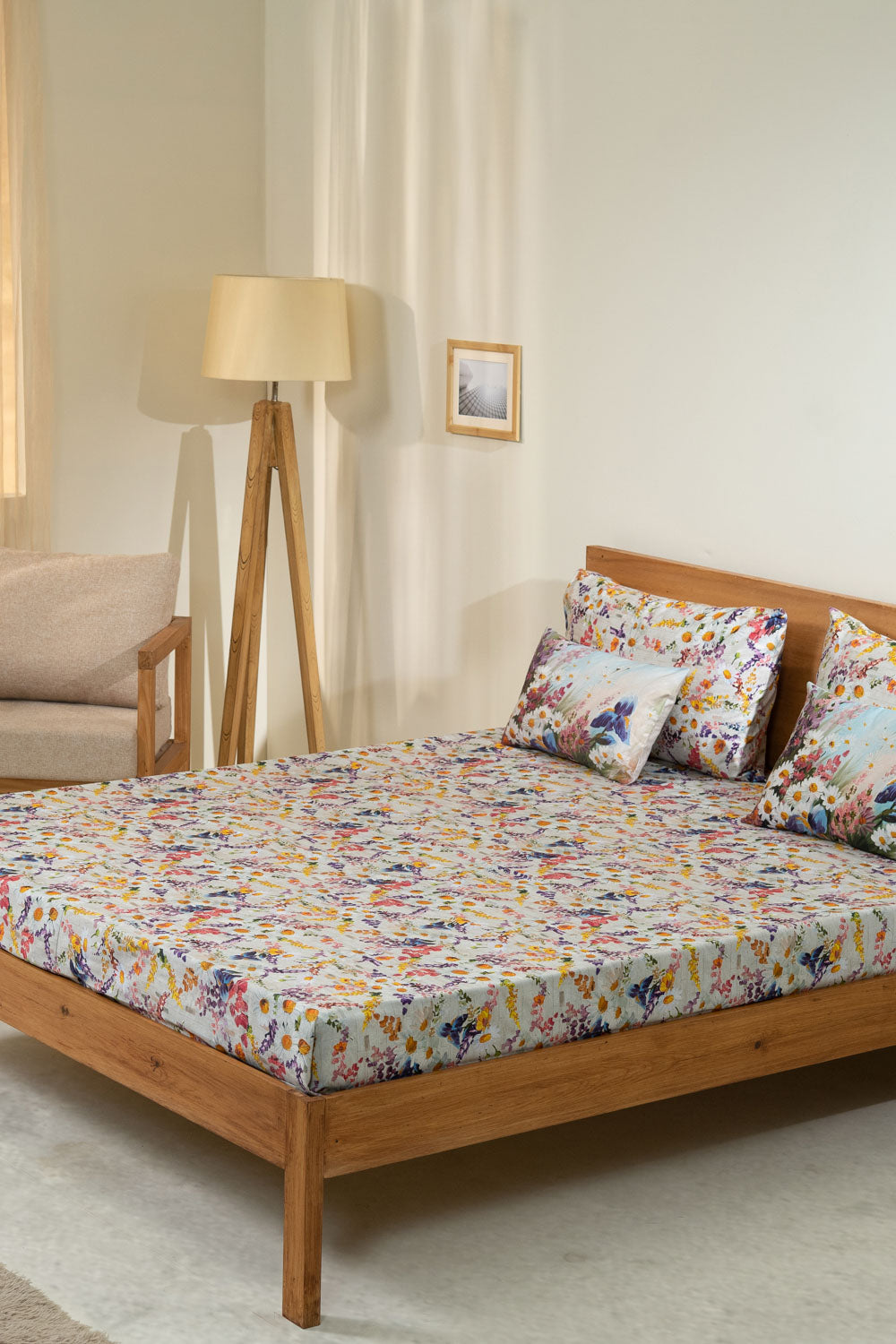 Tuscan Streets - Bed Sheet