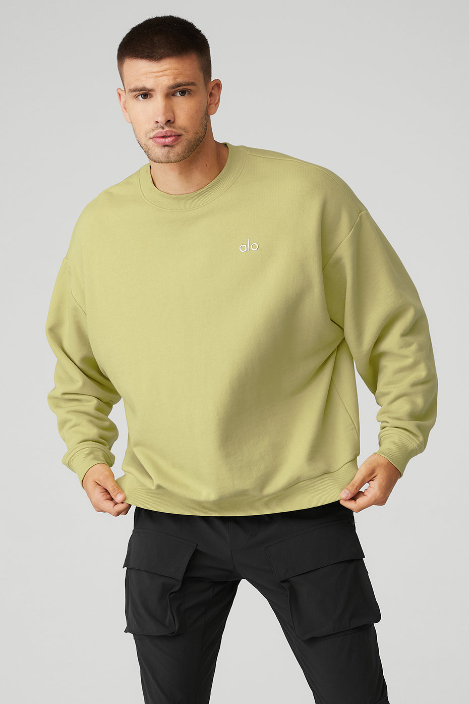 Accolade Crew Neck Pullover - Dusty Yellow