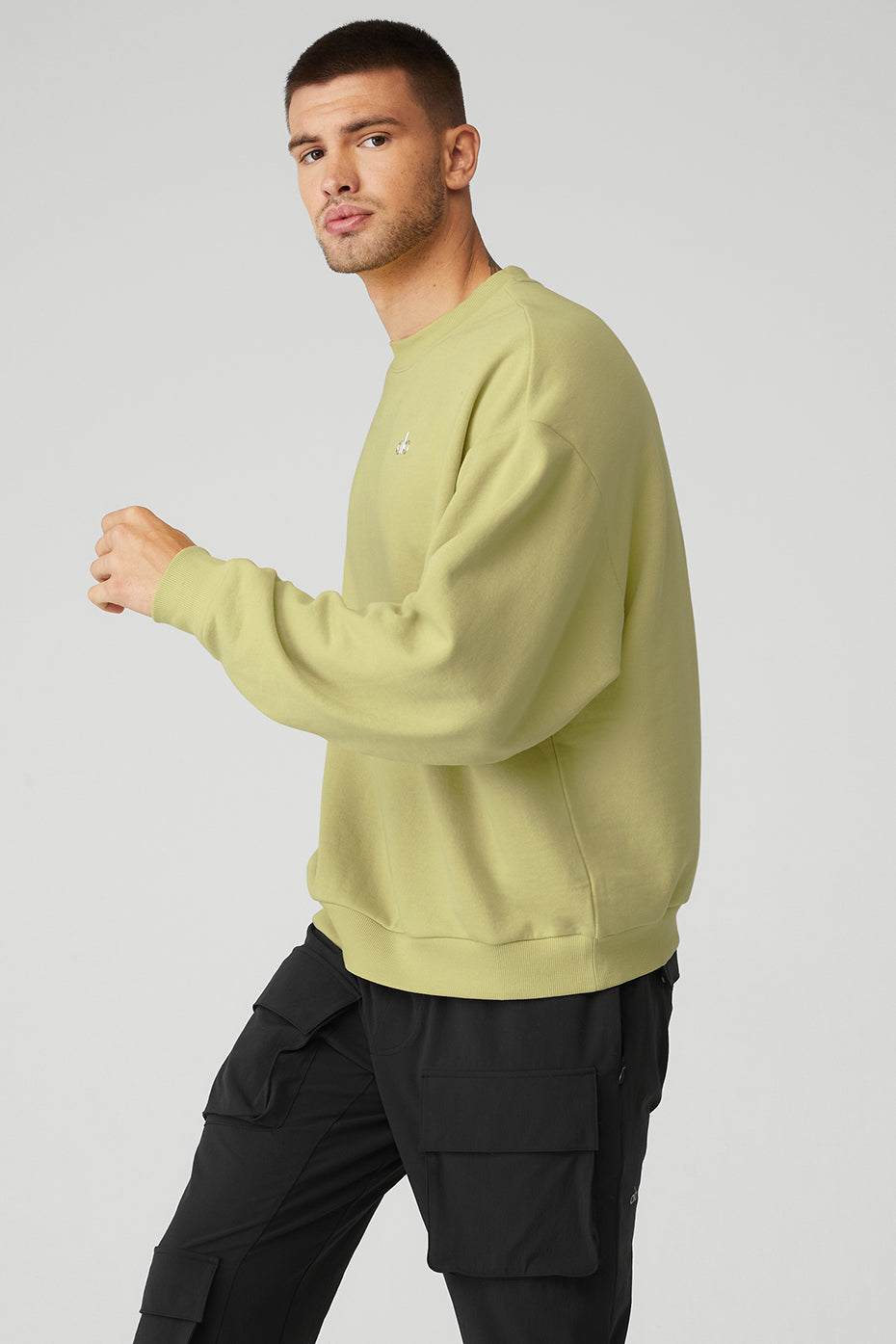Accolade Crew Neck Pullover - Dusty Yellow