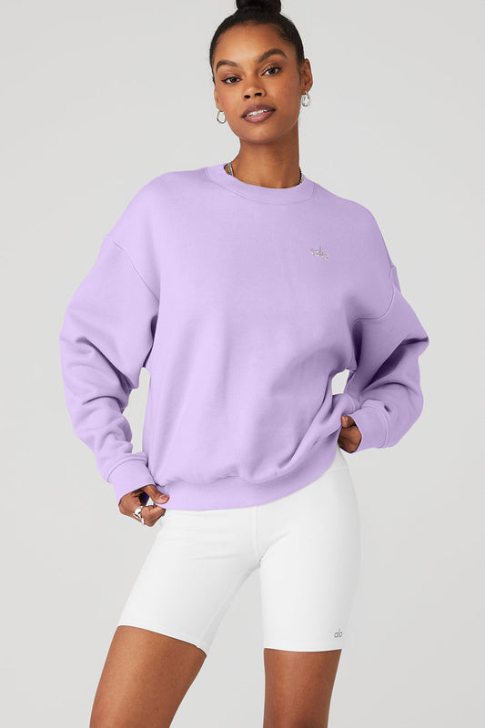 Accolade Crew Neck Pullover - Violet Skies
