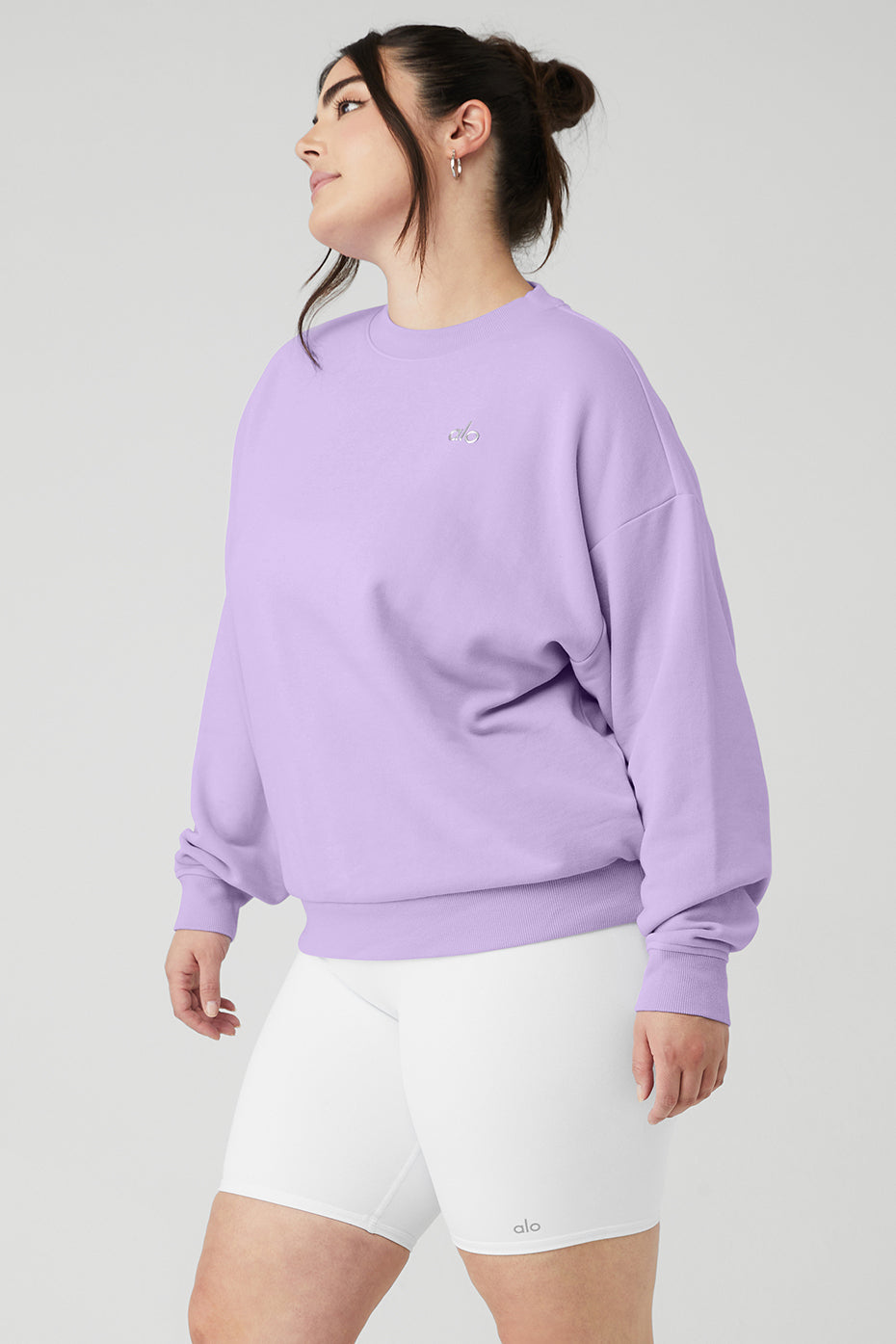 Accolade Crew Neck Pullover - Violet Skies