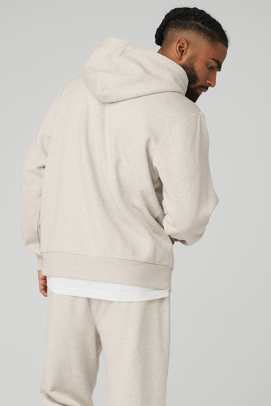 Everyday Full Zip Hoodie - Oatmeal Heather