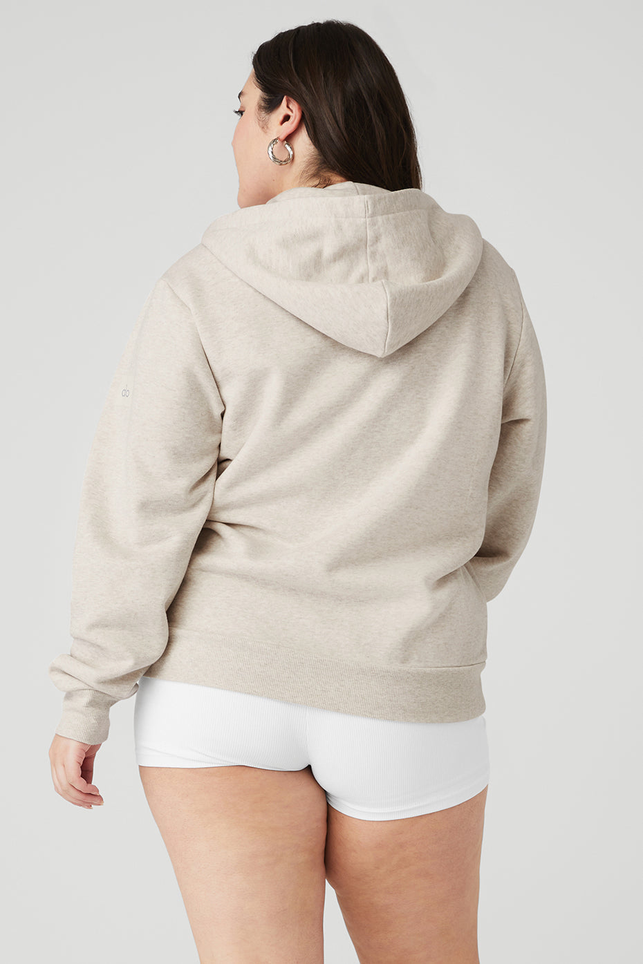 Everyday Full Zip Hoodie - Oatmeal Heather