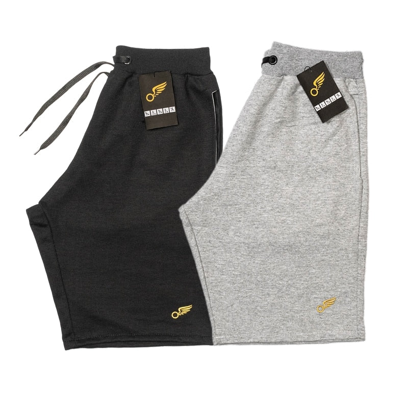 Kit 2 Shorts Sweatshirt Top Top Cheap Gym Male Workout 3 Pockets with Elastico and Corded Beach Surf Adult Wholesale