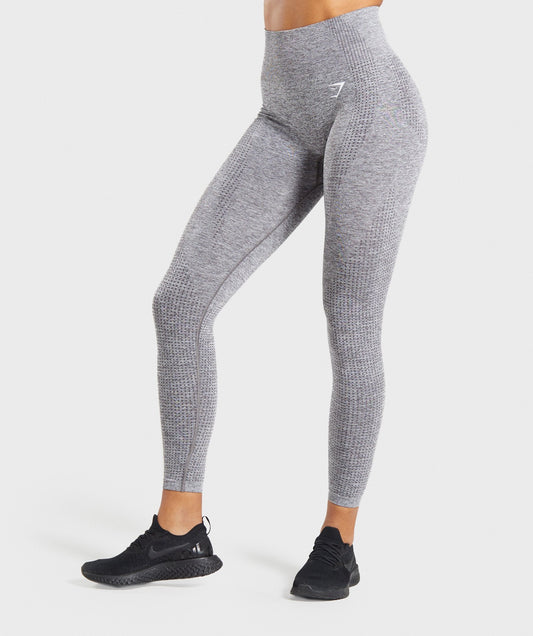 Gymshark Vital Seamless Leggings - Smokey Grey Marl