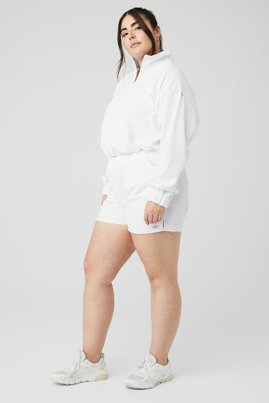 Cropped 1/4 Zip Alumni Pullover & Alumni Short Set