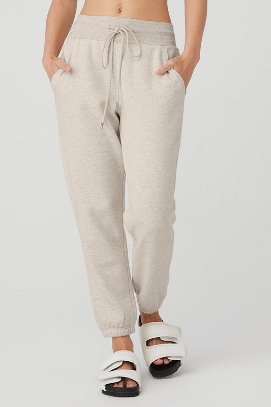 7/8 Easy Sweatpant - Oatmeal Heather