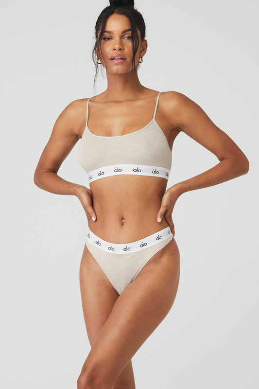 Icon Cami Bra - Oatmeal Heather