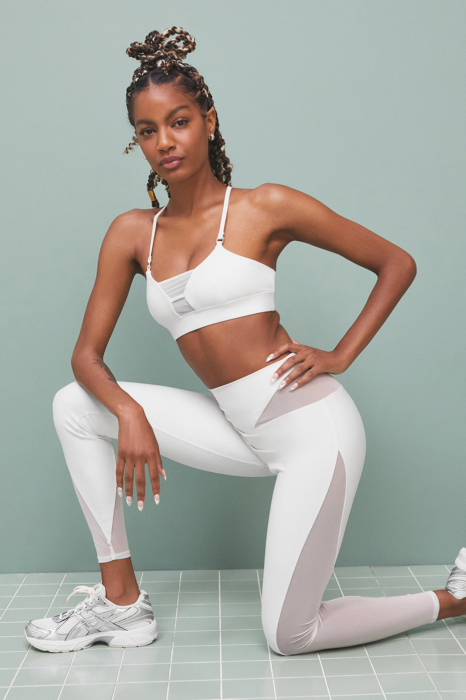 Airlift Mesh Allure Bra - Ivory