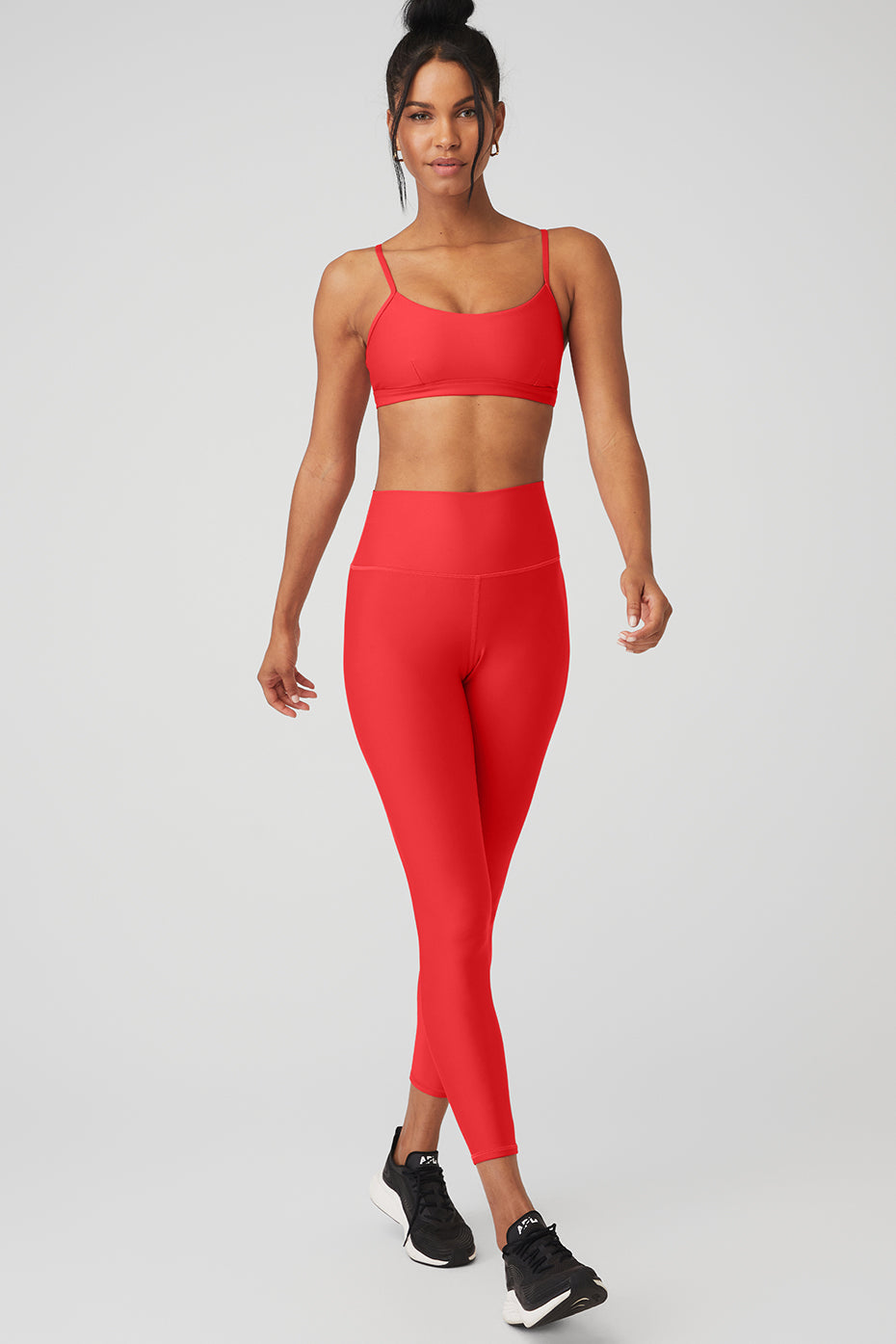 Airlift Intrigue Bra & 7/8 High-Waist Airlift Legging Set - Red Hot Summer