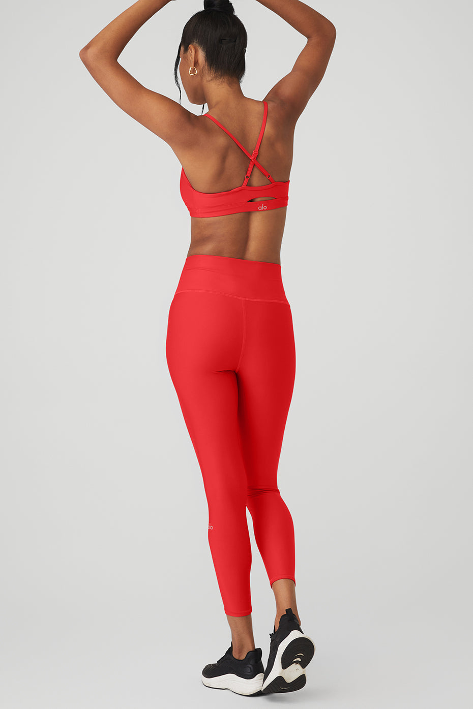 Airlift Intrigue Bra & 7/8 High-Waist Airlift Legging Set - Red Hot Summer