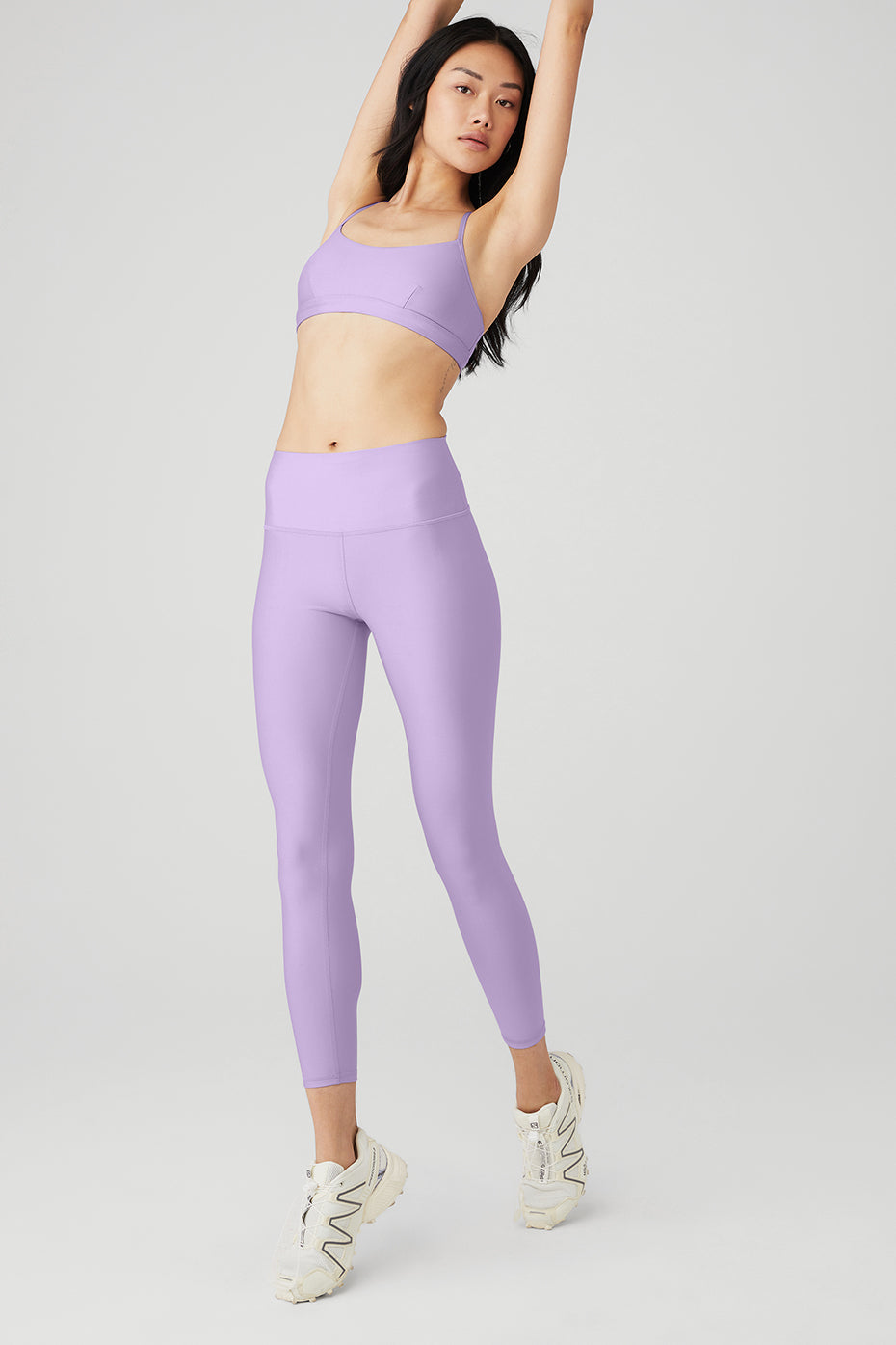 Airlift Intrigue Bra & 7/8 High-Waist Airlift Legging Set - Violet Skies