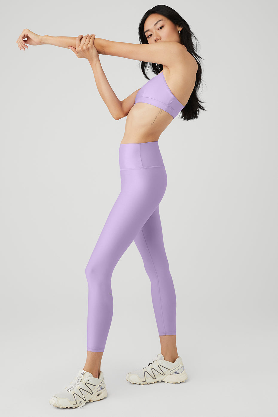 Airlift Intrigue Bra & 7/8 High-Waist Airlift Legging Set - Violet Skies