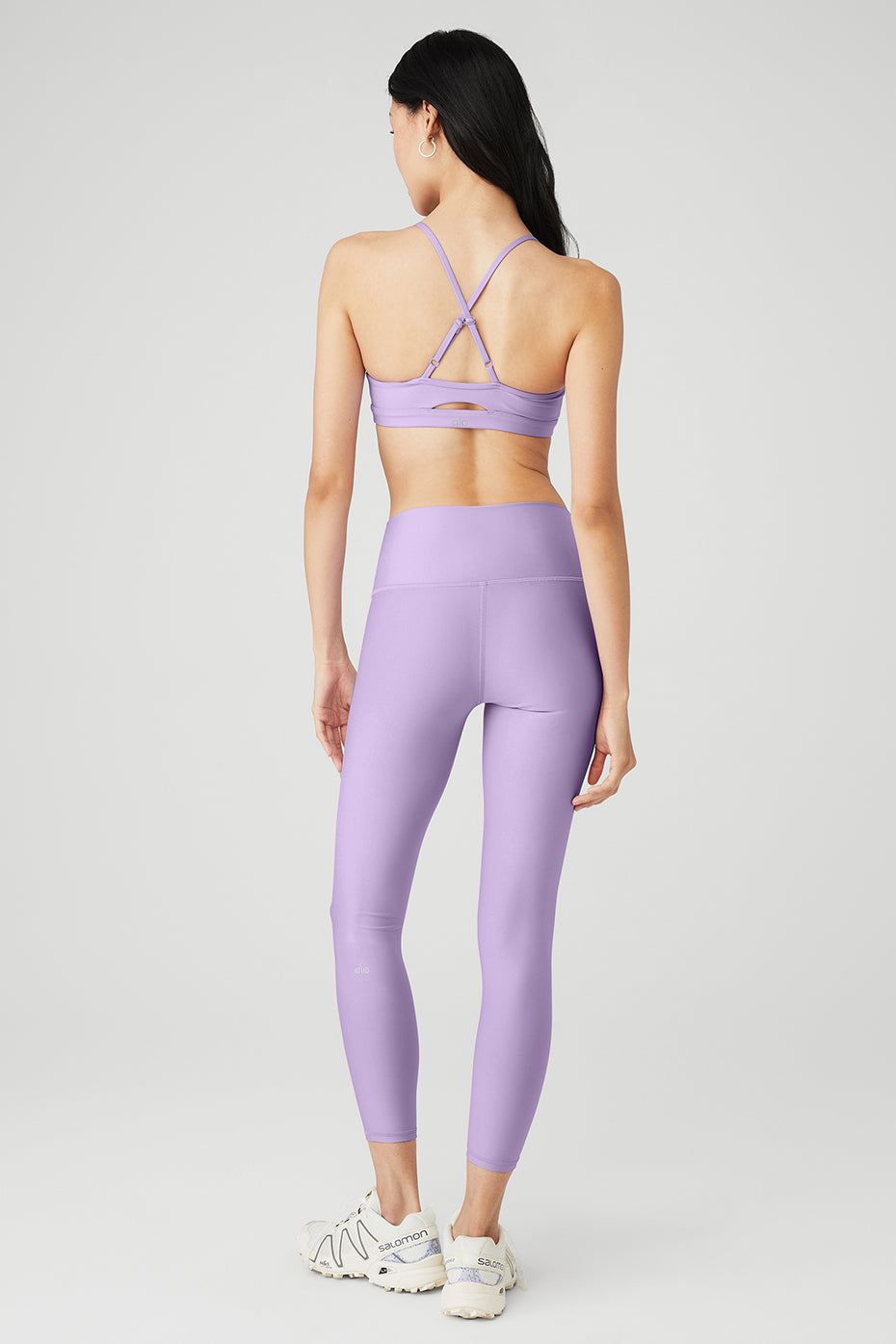 Airlift Intrigue Bra & 7/8 High-Waist Airlift Legging Set - Violet Skies