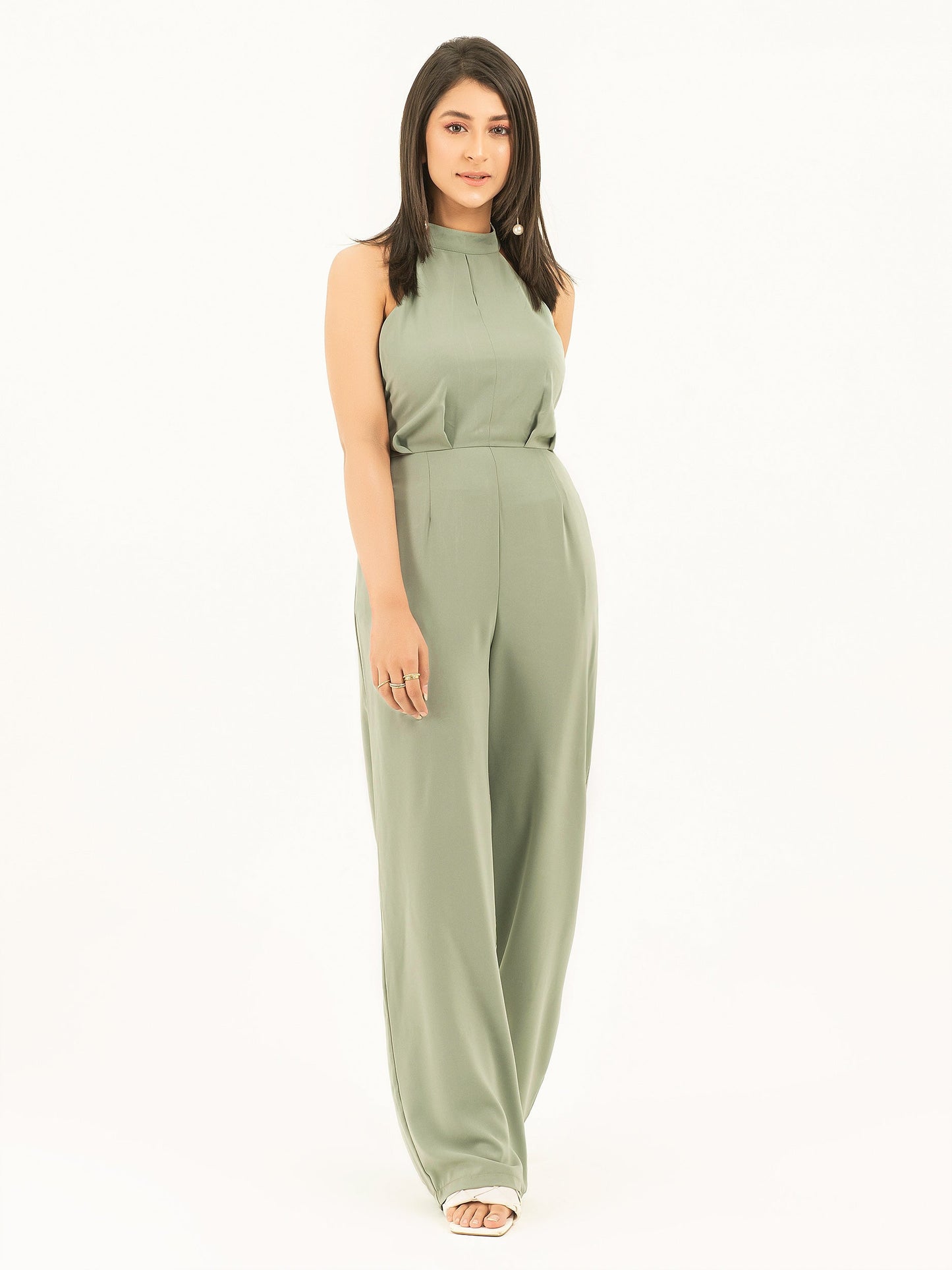 Halter Neck Jumpsuit