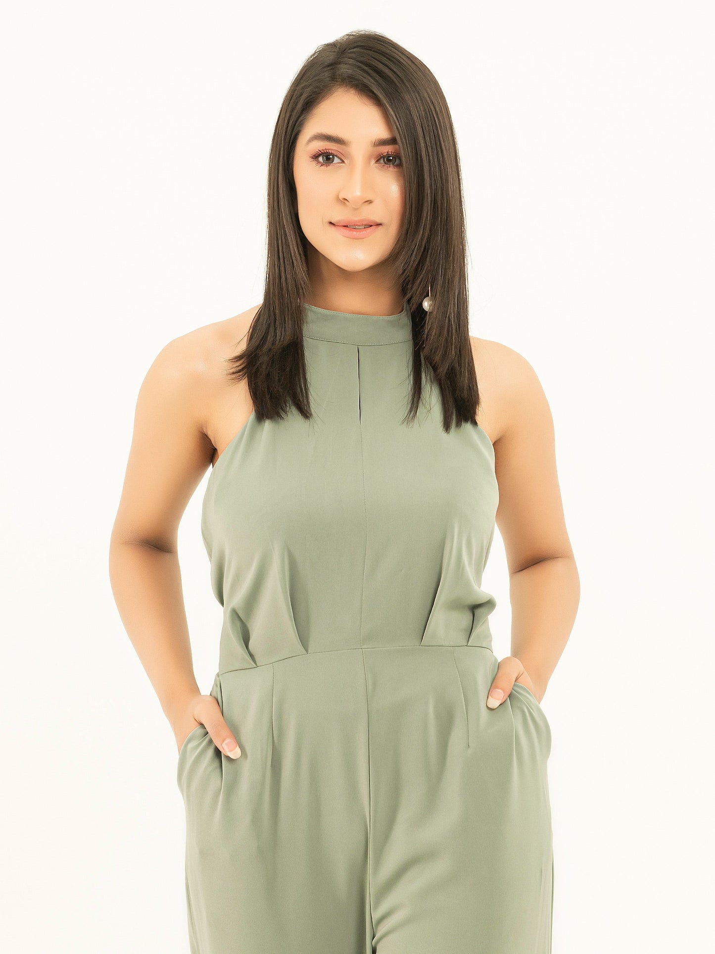 Halter Neck Jumpsuit