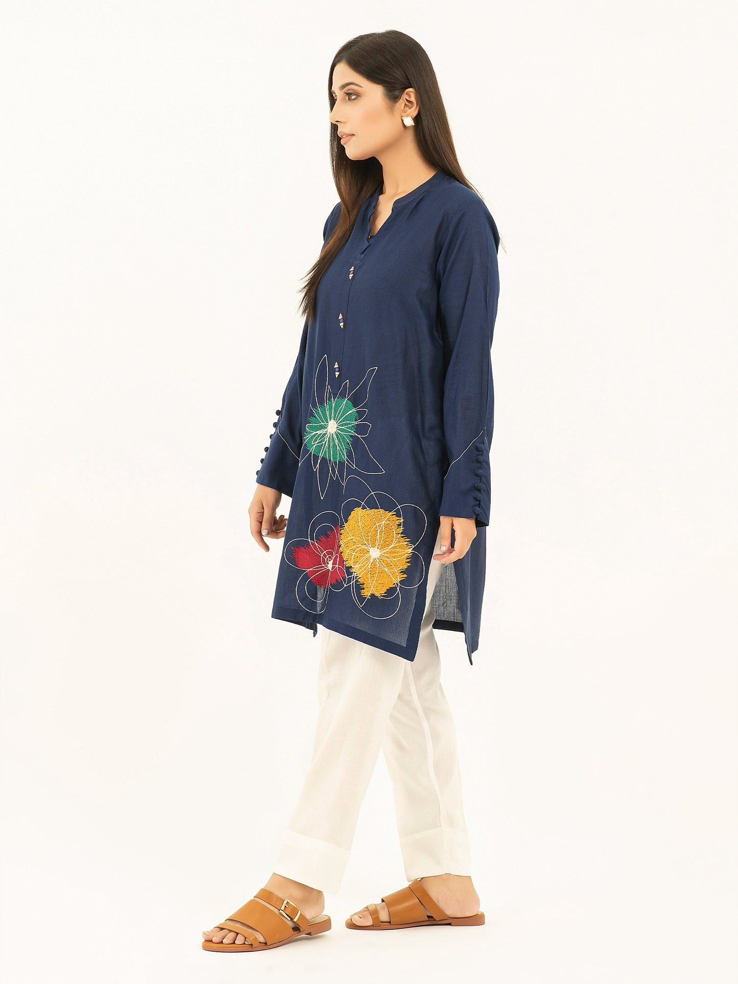 Embroidered Lawn Shirt