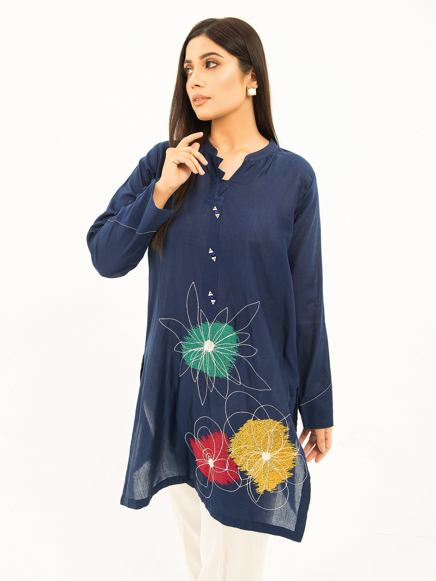 Embroidered Lawn Shirt