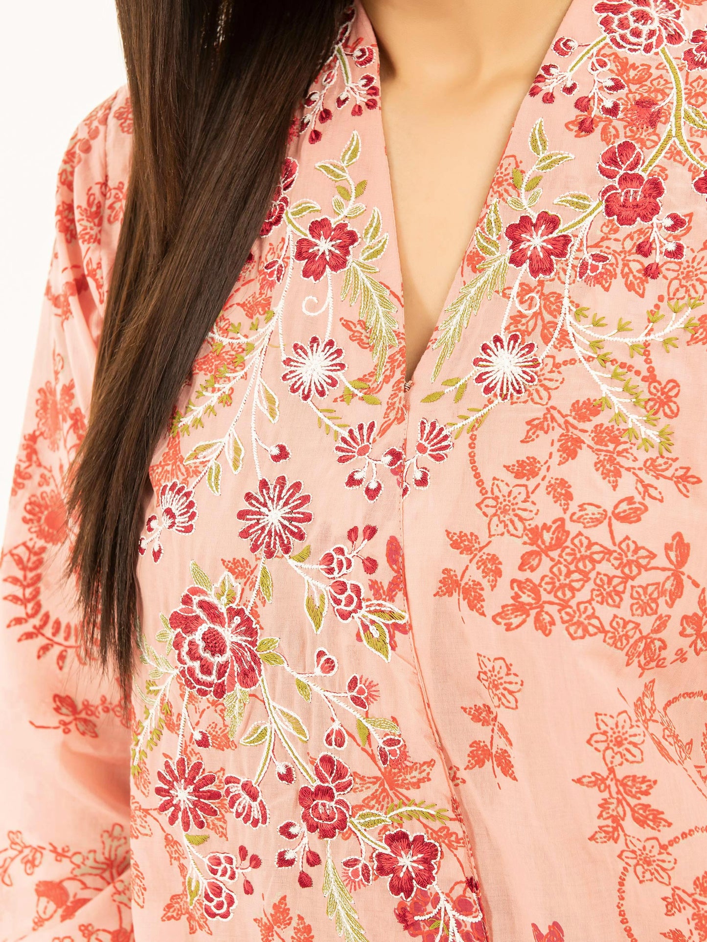 Embroidered Lawn Shirt