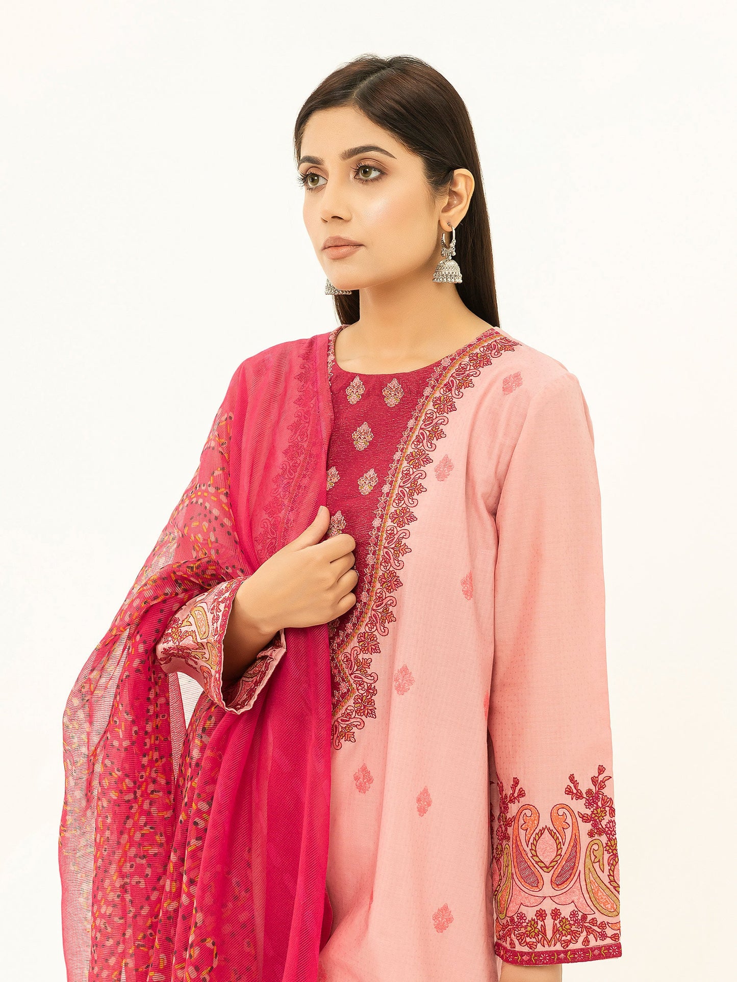 Embroidered Lawn Suit