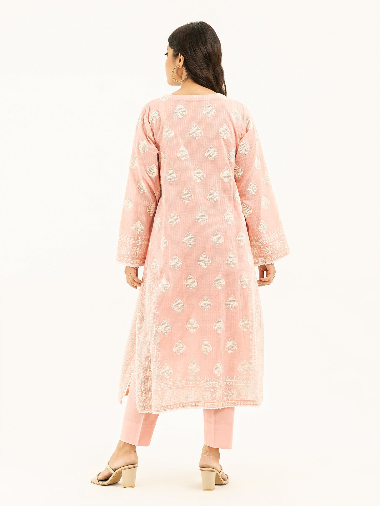 Embellished Lawn Suit