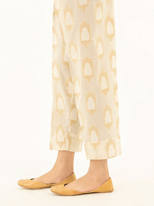 Printed Jacquard Trousers