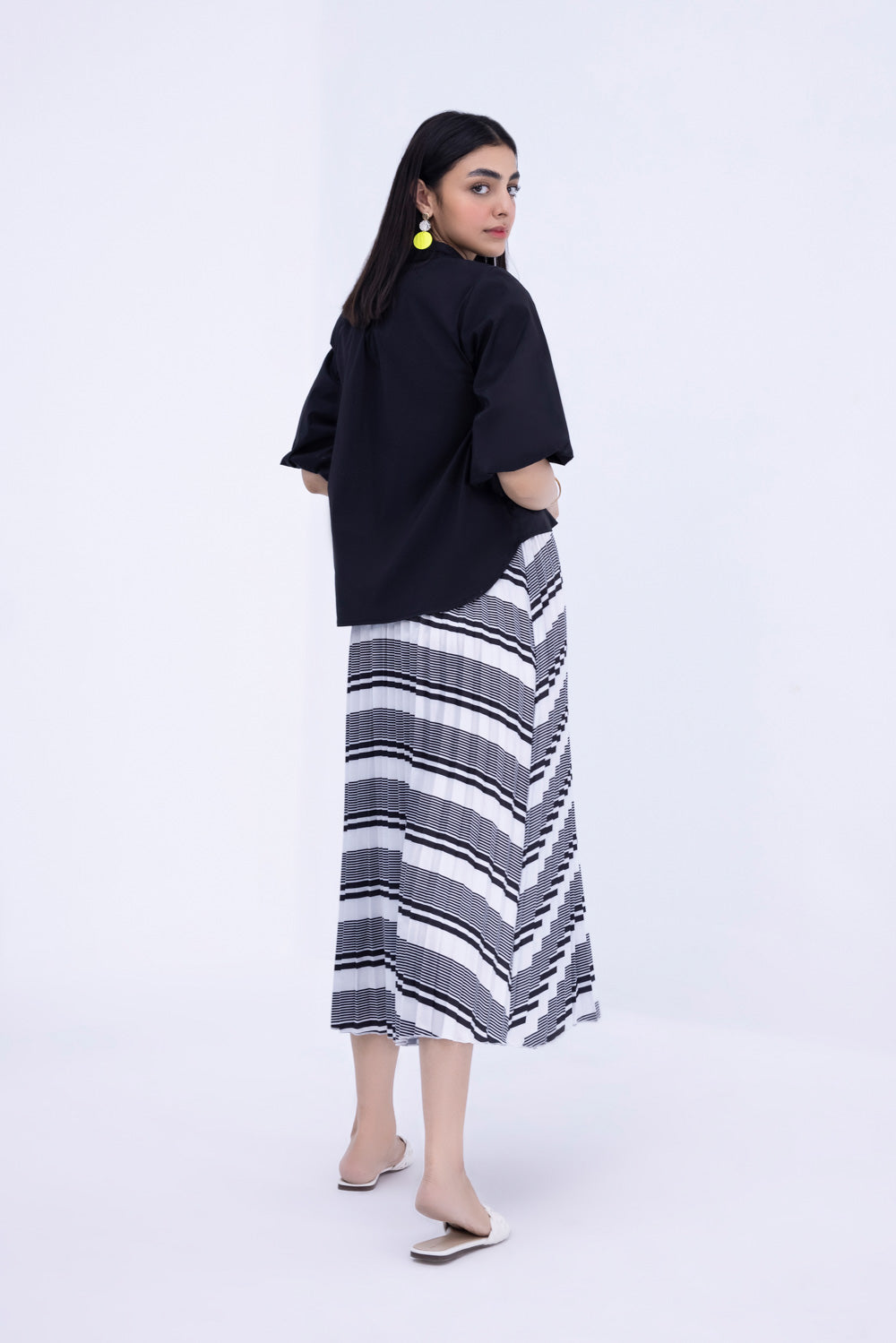 Loose Fit Button Down Top