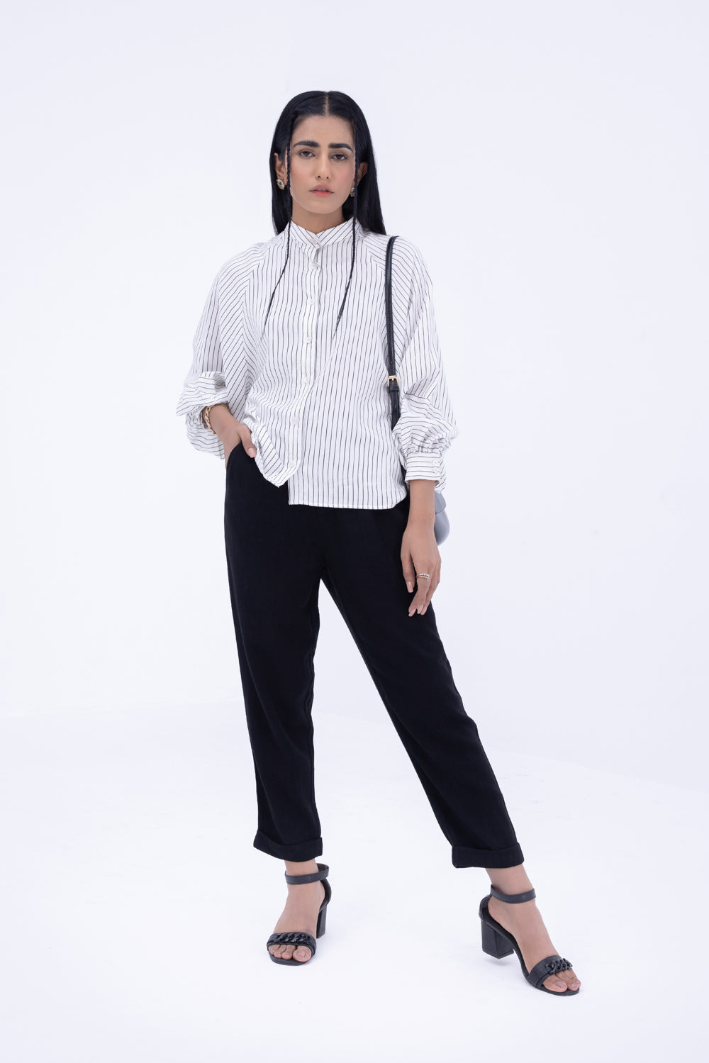 Button Down Striped Shirt