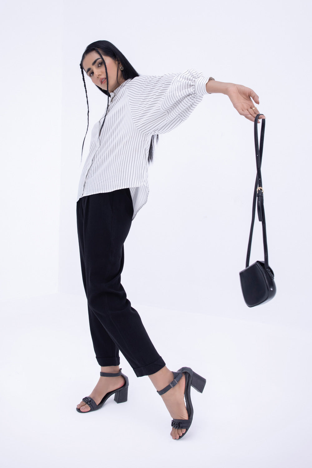 Button Down Striped Shirt