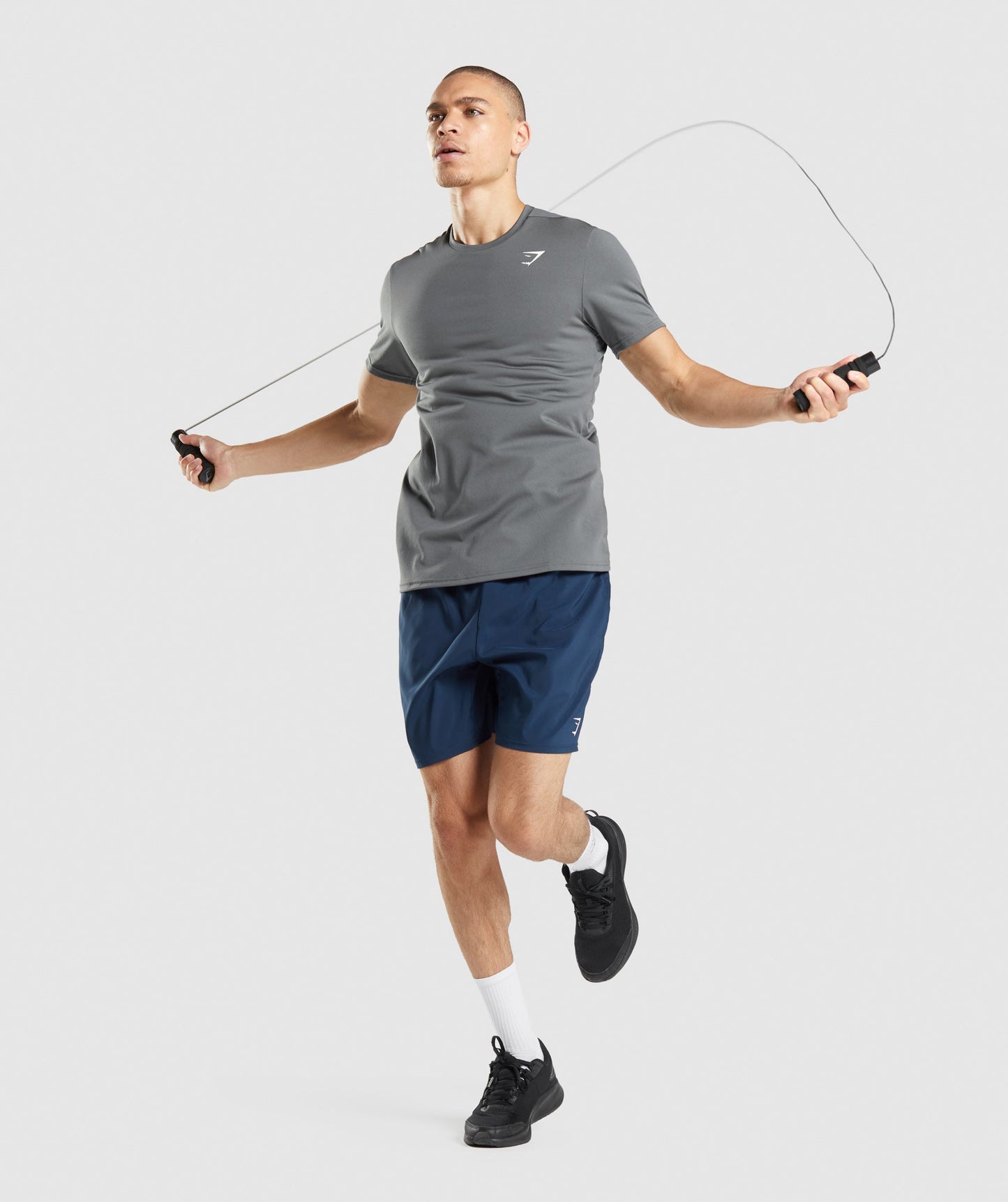 Gymshark Weighted Jump Rope - Black