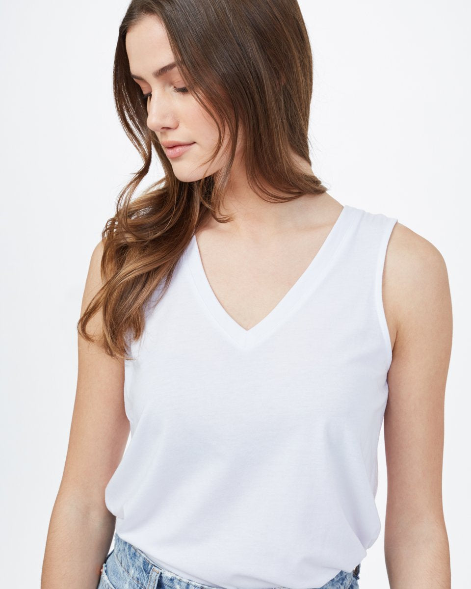 TreeBlend V-Neck Tank