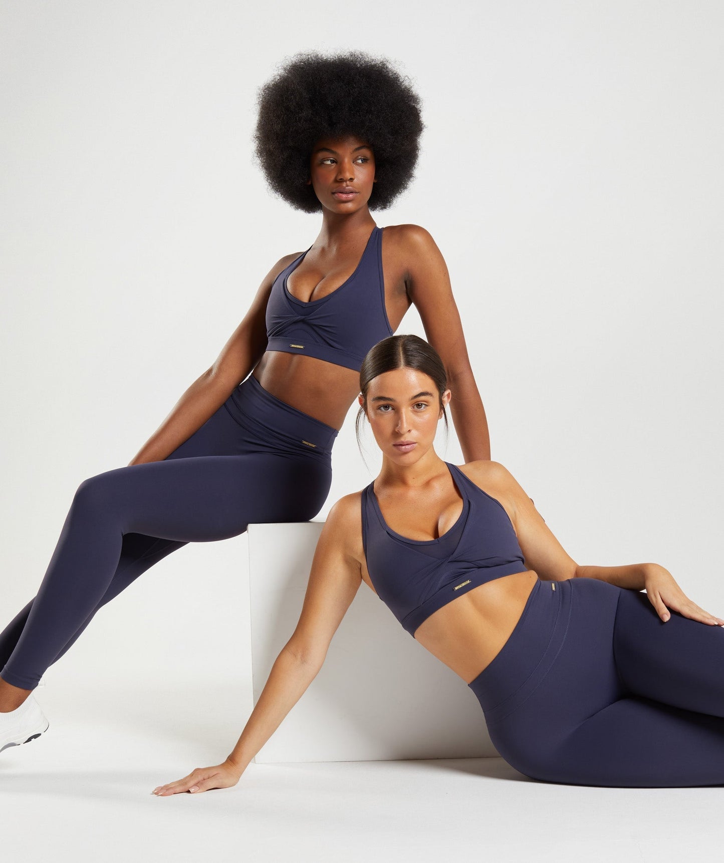 Gymshark Whitney Mesh Sports Bra - Indigo Navy