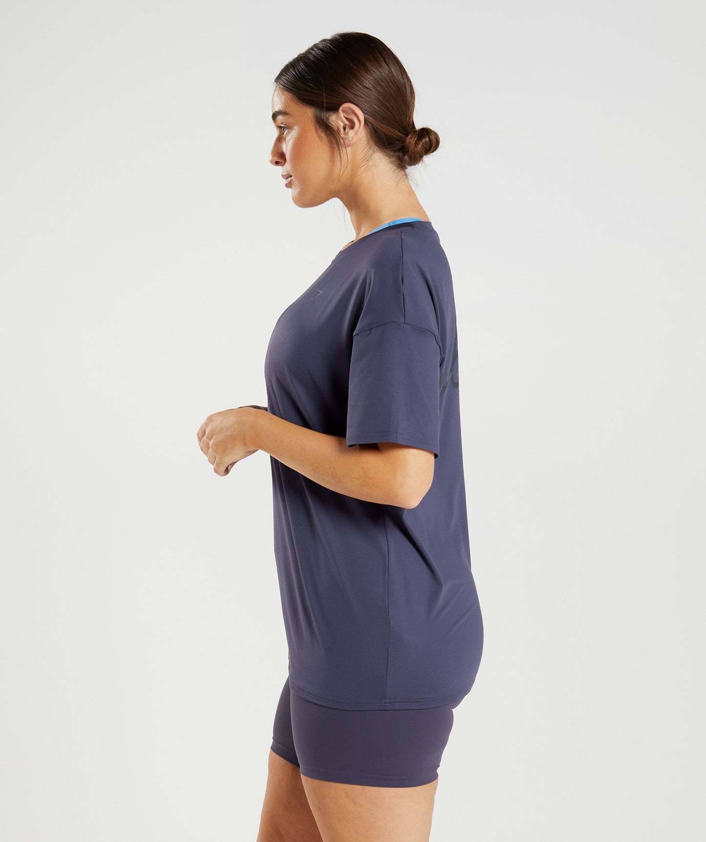 Gymshark Whitney Oversized T-Shirt - Indigo Navy