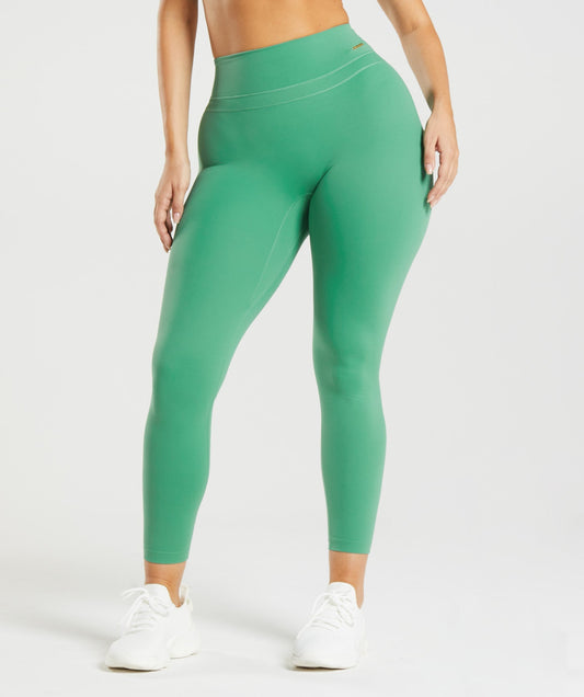 Gymshark Whitney High Rise Leggings - Palm Green