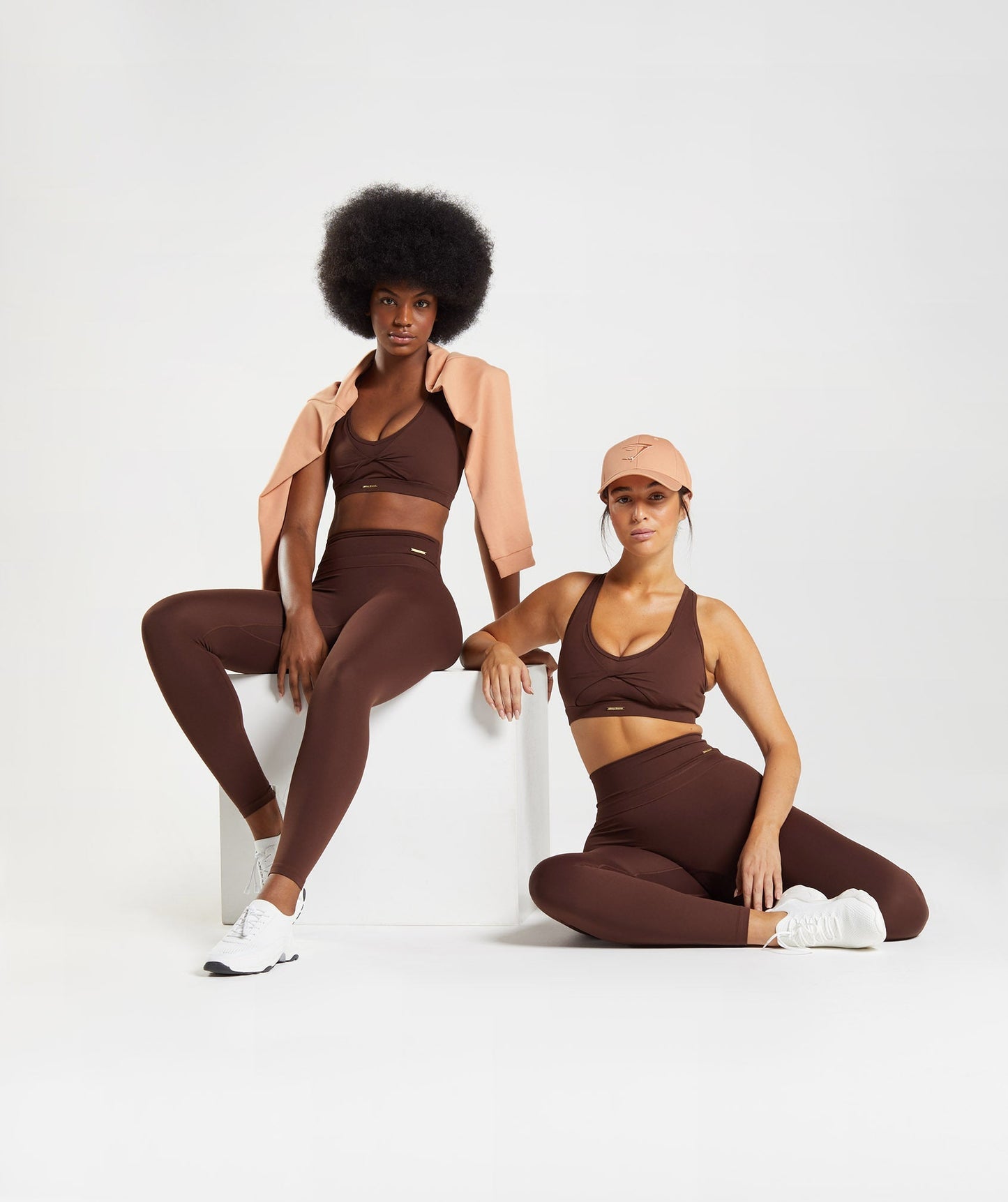 Gymshark Whitney High Rise Leggings - Rekindle Brown