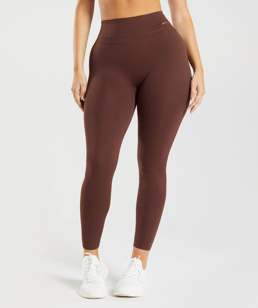 Gymshark Whitney High Rise Leggings - Rekindle Brown