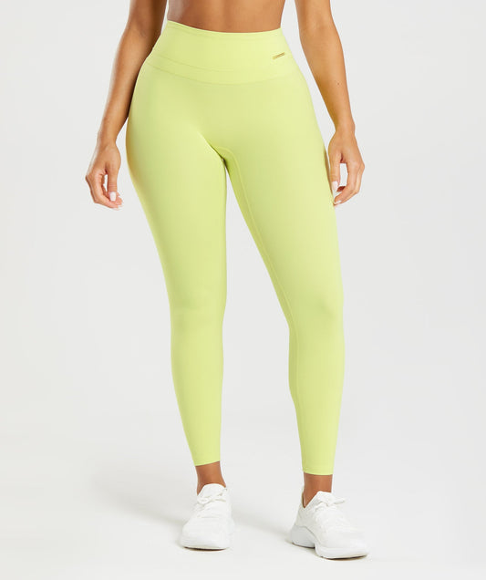 Gymshark Whitney High Rise Leggings - Sea Kelp Green